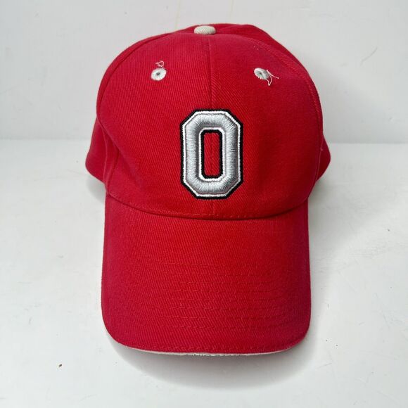 Ohio State Buckeyes Vintage Hat/cap, Red Donegal Bay made in USA adjustable - Picture 1 of 11